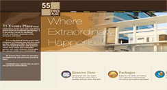 Desktop Screenshot of 55eventsplace.com
